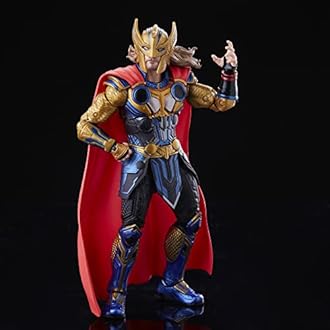 Hasbro MARVEL Marvel Legends Series Thor: Love and Thunder Thor F1045 Official 6-Inch (15 cm) Size Action Figure with 3 Accessories