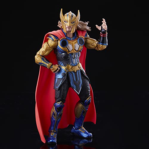 Hasbro MARVEL Marvel Legends Series Thor: Love and Thunder Thor F1045 Official 6-Inch (15 cm) Size Action Figure with 3 Accessories