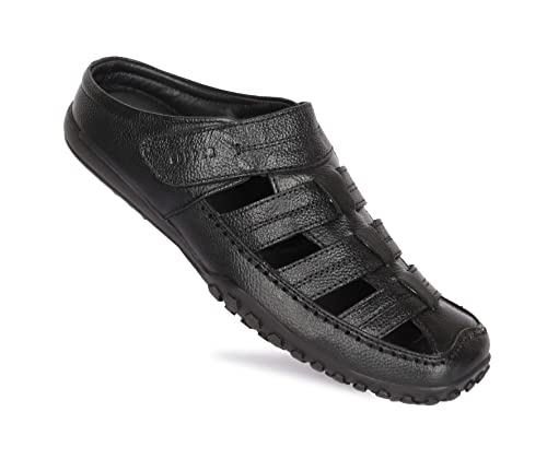 Image of COPPER Fashionable Genuine Leather Lightweight|Comfortable Cushioned InsoleSlip Resisdent Sandal Daily And Formal Wear: Classic And Elegant Styles Every Occasion