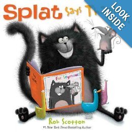 Splat Says Thank You! 0545643864 Book Cover