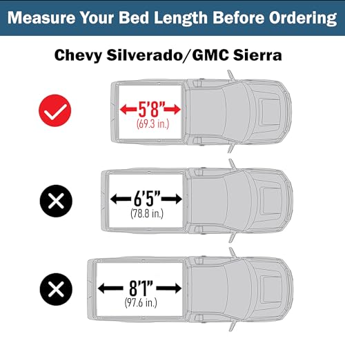 Calffree Hard Tri-Fold Tonneau Cover