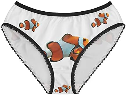 Clown Fish Panties, Clown Fish Underwear, Briefs, Cotton Briefs, Funny Underwear, Panties For Women