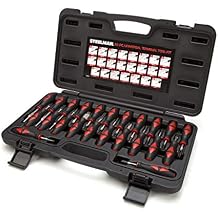 Steelman 23-Piece Universal Terminal Tool Kit for Auto Technicians, Safely Remove Wires from Terminal Block Without Damage, Variety of Blade Styles