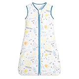 🌺【PERFECTIONNISTE】 Conceptions parfaites: gigoteuse ete pour fille garcon, le bloc de col peut couvrir la fermeture éclair et protéger la peau délicate du bébé; l'ourlet des vêtements est scientifiquement élargi de 20% et l'espace spacieux est plus en phase avec la croissance et le développement du bébé, lui permettant d'étirer ses jambes librement et de se retourner plus librement; la conception de la fermeture à glissière bidirectionnelle facilite le changement des couches.