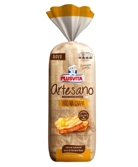 Pão De Forma Pullman Sabor Pão Na Chapa Artesano - - 500 g