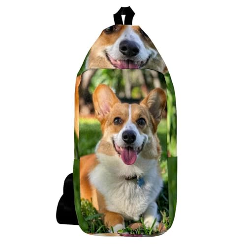 Sac à dos à bandoulière Corgi compact pour transporter vos essentiels