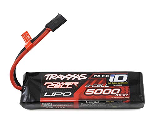 $/Reliable TRA2872X 3S' Power Cell 25C LiPo Battery w/iD Connector (11.1V/5000mAh) TRA2872X