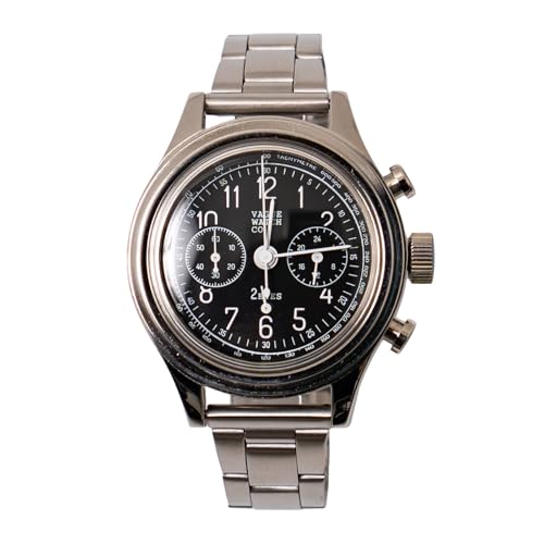 ���@�[�O�E�H�b�` VAGUE WATCH CO. �N���m�O���t �c�[�A�C�Y AG �r���v �N�H�[�c �X�e�����X 38mm ���{�����[�u�����g �V���o�[ 2C-L-003-AG