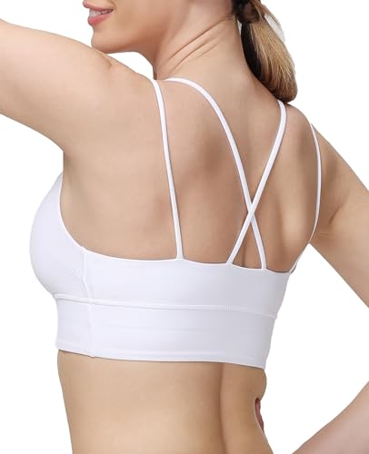 Image of MotoRun Bralettes for Women, Strappy Sports Bra Push up Bralette Sexy Bras Rave Top