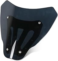 Vista 1 de Compatible con Yamaha MT07 2021 2022 2023 Deflector de parabrisas deportivo de motocicleta (color negro)
