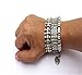SUNSCSC Antique Turkish Boho Coin Jewelry Coachella Festival Tribal Ethnic Statement Bracelet