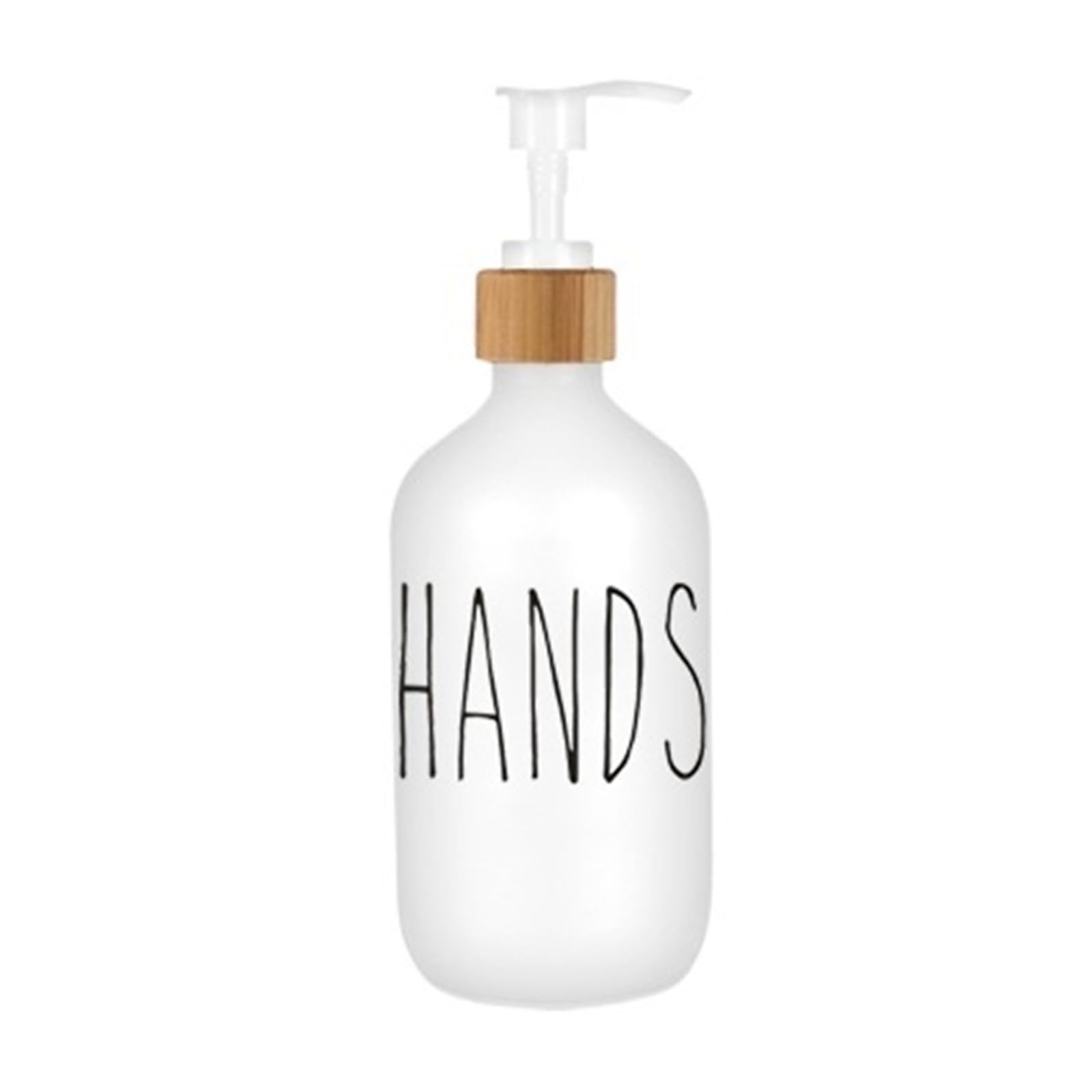 Pump Bottle Dispenser 500ml Dish Soap Bottle Dispenser Refillable Bathroom Hand Shampoo Shower