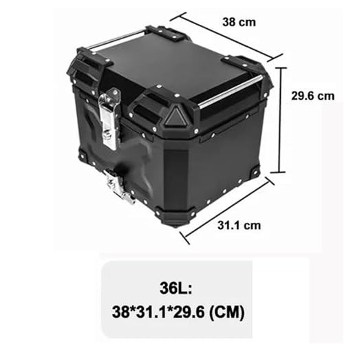 Caissons de protection premium en aluminium Silver X Box pour moto VOGE