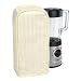RITZ Polyester / Cotton Quilted Blender Appliance Cover, Dust and Fingerprint Protection, Machine Washable, Natural