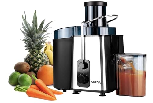 Reviews de Extractor de Jugos Turmix Coppel disponible en línea. 45 SIGNA Extractor de Jugos Máquina de Jugo Exprimidor Centrífugo para Frutas y Verduras con 2 Modos de Velocidad Jugo Rápido Alto índice de extracción de zumo Jarra 500ml 1000w...