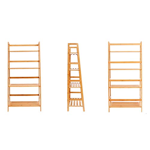Estantería para el hogar con estante para libros modular de 4 niveles 6
