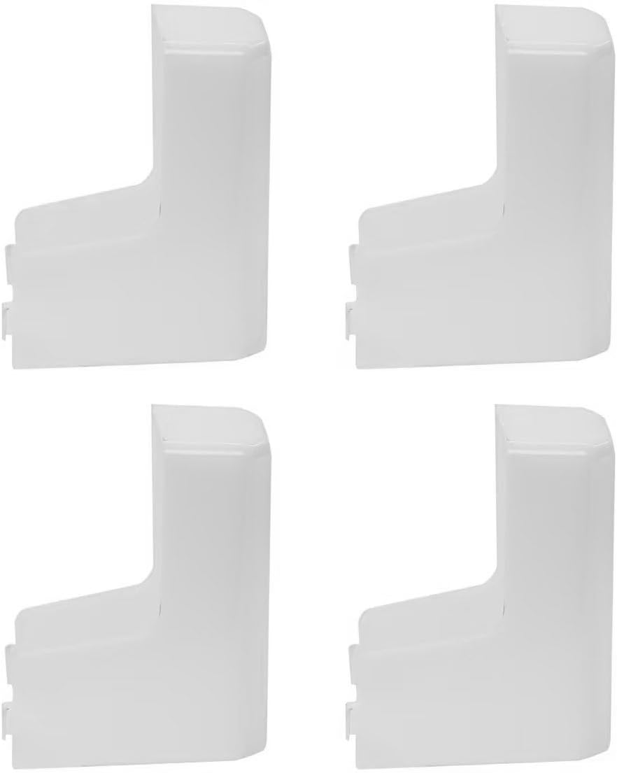 4 Pcs Compatible with Broan Nutone 41000 Models S99110437 99110437 Range Hood Light Lens Cover,White, not easily yellowed