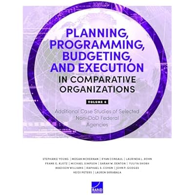Planning, Programming, Budgeting, and Execution in Comparative Organizations: Additional Case Studies of Selected Non-Dod Federal Agencies