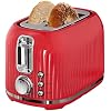 Amazon.com: 2 Slice Toaster with Extra Wide Slots & Removable Crumb ...