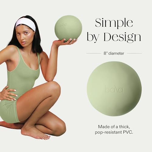 Image of Bala Pilates Ball, Non-Weighted Exercise Ball for Yoga & Barre - Small 8 inch