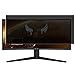 Produktbild Vaxson Anti Spy Schutzfolie, kompatibel mit Asus TUF Gaming VG34VQL1B 34", Displayschutzfolie Bildschirmschutz Privatsphäre Schützen [nicht Panzerglas]