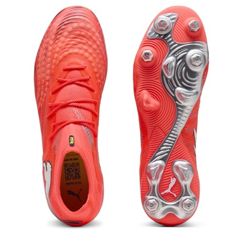 Puma Future 9 Ultimate MX SG Unleash Unisexe, Rouge, 42 EU
