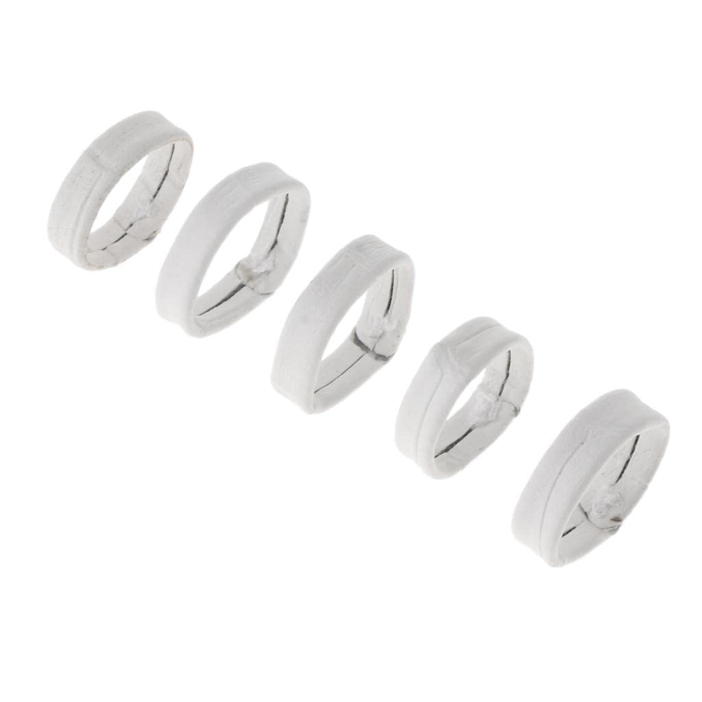 CALANDIS 5PCS PU Leather Watch Band Strap Holder Keeper Loop Replacement White (B09ZTYFX5T) Amazon Price History, Amazon Price Tracker