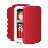 YSSOA 4L 6 Can Eco-Friendly Mini Fridge Cooler and Warmer Portable Compact...