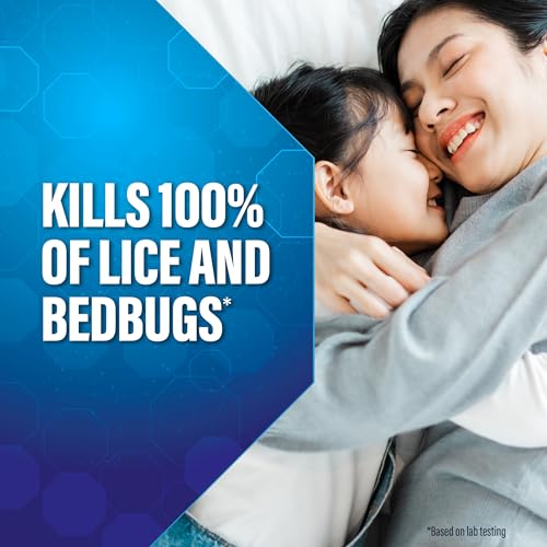 Image of RID Super Max Lice Treatment Home Control Spray Kills Super Lice, Bedbugs and Dust Mites on Mattresses Furniture Car Interiors and Other Non-Washable Items Spray Can 5 oz
