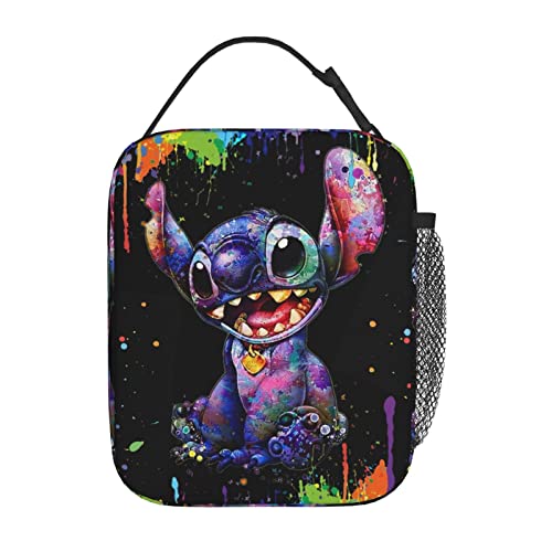 Efasnsad Kids Cartoon Lunch Box Boys Girls Reusable Portable Insulated Cooler Lunch Bag For Picnic Hiking Camping Office School Gifts #TOP15