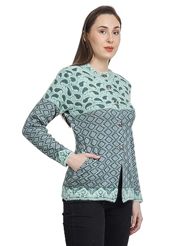 Image of Chatanya Womens Full Sleeve Winter wear Cardigan Sweater