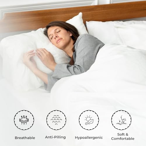 Image of LINENWALAS Premium Printed 100% Cotton Duvet Cover for Double Bed | Double Size Comforter Cover |Rajai Cover | Quilt Cover with Zipper Closure 90 x 100 Inches (Sand Stone, Double Size)
