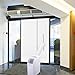 KIPIDA 210*90CM Joint de Porte pour Climatiseur Mobile et Sèche-Linge, Tissu De Calfeutrage pour Fenêtres Fonctionne avec Toutes Les Unités de Climatisation Mobiles, Léger et Concis Facile à Installer