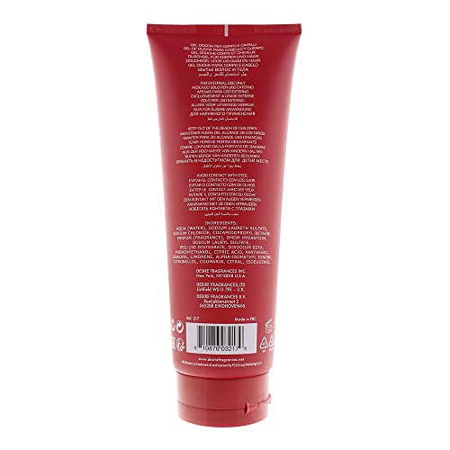 Alfa Romeo Red Hair And Body Shower Gel 400ml - Image 2