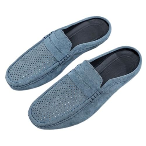 メンズ ビジネス サンダル 社内履き ローファー スリッポン 軽量 室内 疲れない かかとなし サボサンダル オフィス シューズ 革靴 仕事 オフィス履き 事務所履き デスクワーク 父の日 プレゼント