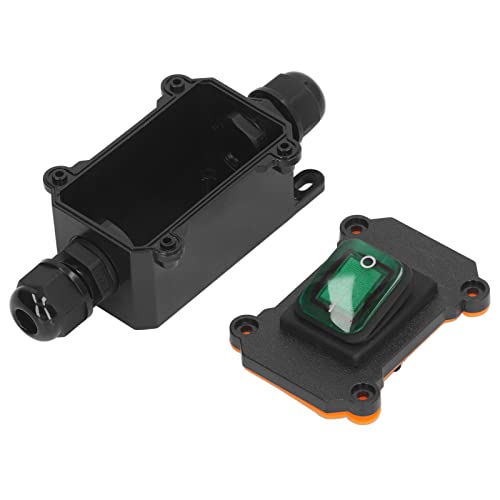 Interruptor de Cabo Inline de Alternância, 4 Interruptor de Alavanca Exterior DC12V do PC da Saída P