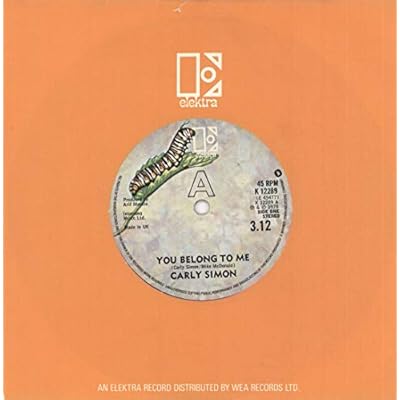 YOU BELONG TO ME 7" (7 INCH VINYL 45) ITALIAN ELEKTRA 1978