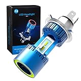 🛵【Fácil y Rápido de Instalar】Simplemente retire la bombilla original e instale la bombilla H4, Plug and Play, no es necesario cambiar ni dañar la línea original de la motocicleta. Compatible con la mayoría de motocicletas DC 12-24V. Nota: asegúrese de que la profundidad (mayor o igual a 65 mm) y el ancho (mayor o igual a 35 mm) del orificio de montaje del faro de la motocicleta H4 antes de comprar para evitar problemas de compatibilidad.
