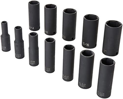Grey Pneumatic (1213D) 3/8" Drive 12-Piece Deep Socket Set #TOP1