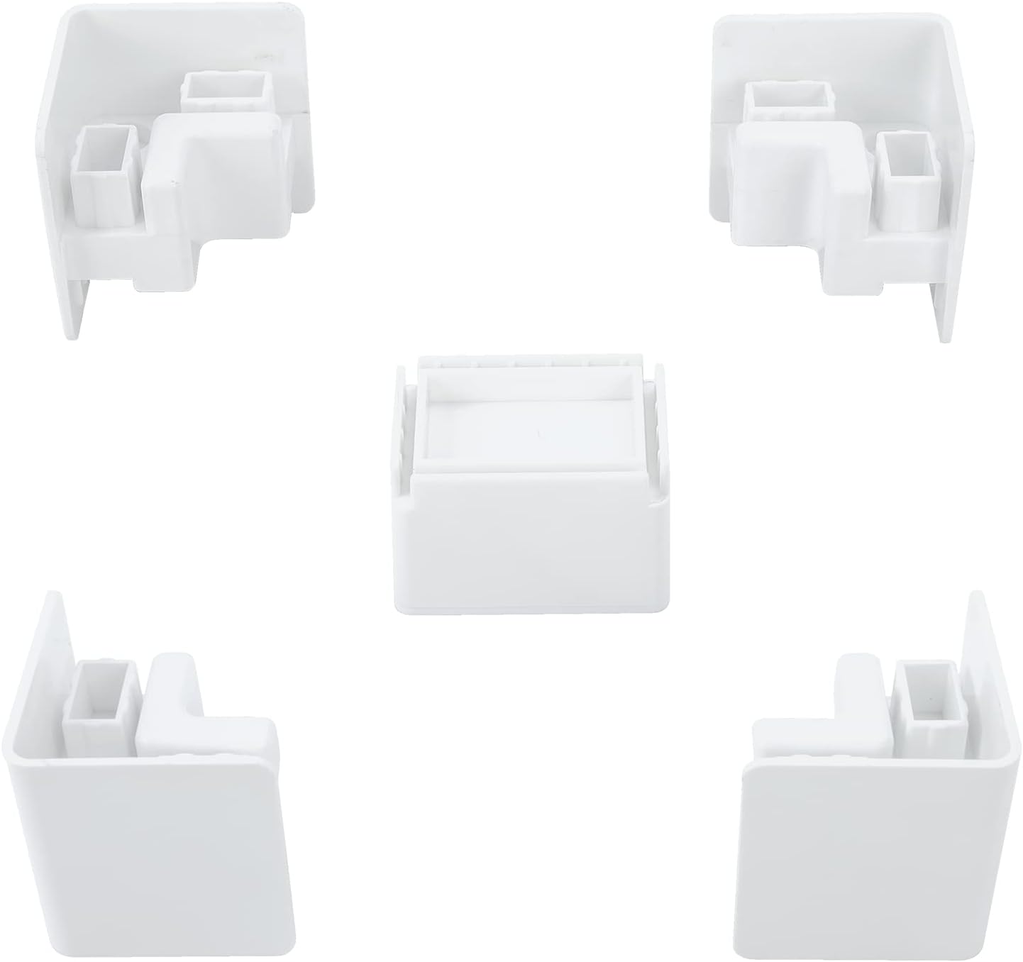 Niteangel Stacker Hamster Cage Accessories - Stacker Cage Wheels or Stacking Holders or Replacement Glass Board for Hamster Gerbil Mice Degu Or Other Small-Sized Pet (Acrylic Front Door Panel)