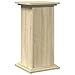 Produktbild vidaXL Postament mit Stauraum Sonoma-Eiche 31x30x60 cm Holzwerkstoff