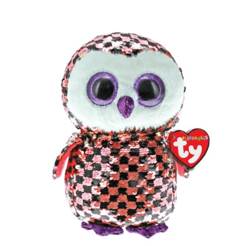 Ty TY36785 - Peluche de Lentejuelas Brillante, 23 cm, Multicolor