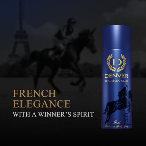 Image of DENVER Sporting Club Goal Deodorant - 150ML | Long Lasting Deo Body Spray for Men