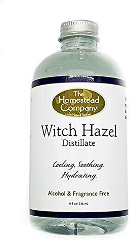 The Homestead Company - Witch Hazel Distillate Alcohol & Fragrance Free - 8 oz.