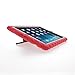 Apple iPad mini iPad mini Retina iPad mini 3 Hideaway with Stand Red Gumdrop Cases Silicone Rugged Shock Absorbing Protective Dual Layer Cover Case