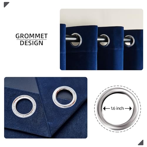 Cortinas de lujo Joydeco con acabado opaco sofisticado para ventanas elegantes 3