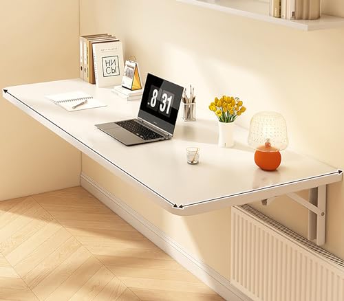 Table murale pliante gain de place idéale pour créer un coin bureau