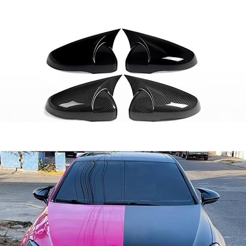 Coque rétroviseur Golf MK6 GTI 2009-2013 carbone noir brillant - 4