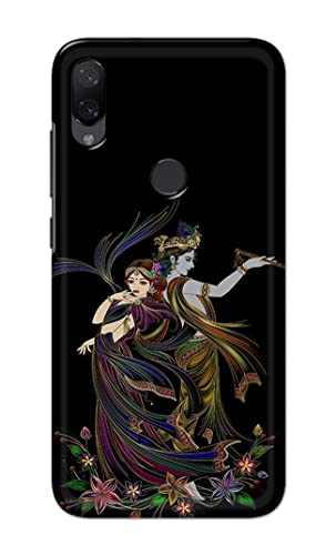 Image of Lord Radha and Krishna Hard Back Case Cover for Mi Play Back Cover -(J5) VNS2223