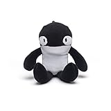 Bears for Humanity Organic Orca Pals Plush Animal Toy, Black, 12